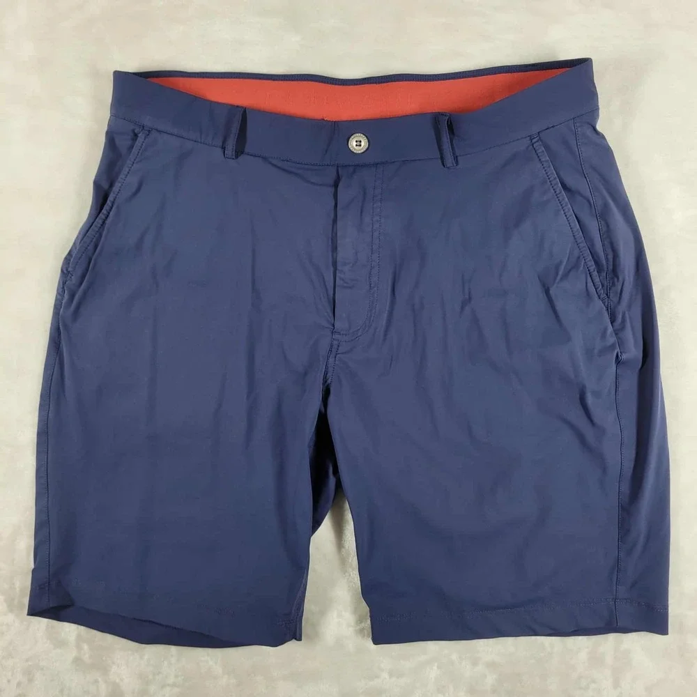 Men's Blue Athletic Shorts - Picture 1 of 10